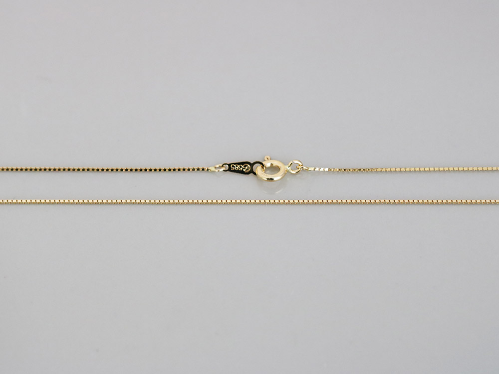 14K daily necklace chain 7 species 14k rose gold f