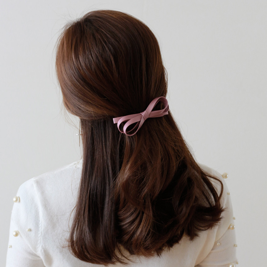 Hair Accessories Layered ribbon pin Scissors Slim 