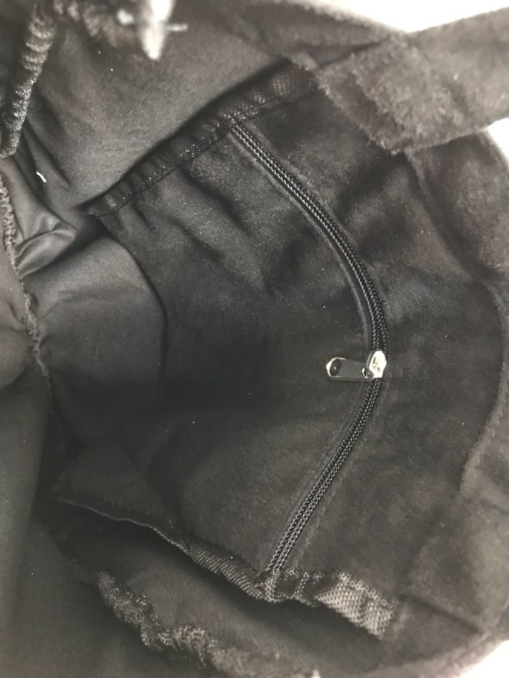 Suede Shirring Eco Bag Scissors Snooping Styling G