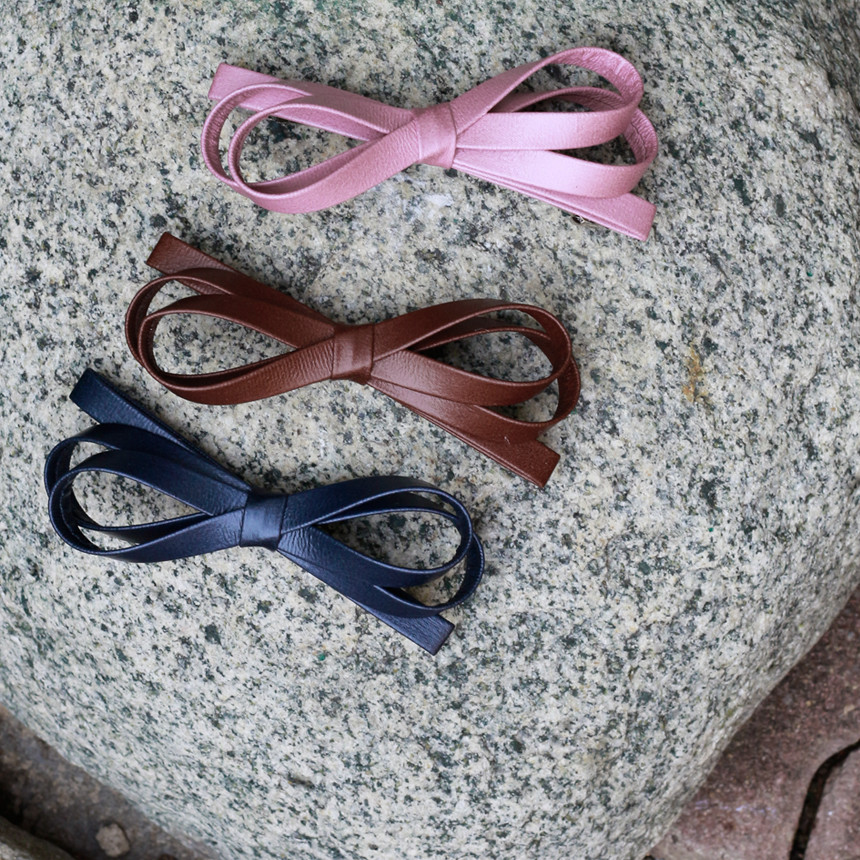 Hair Accessories Layered ribbon pin Scissors Slim 