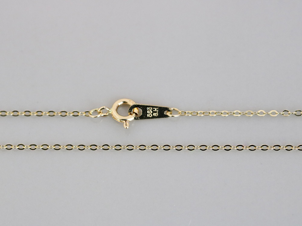 14K daily necklace chain 7 species 14k rose gold f