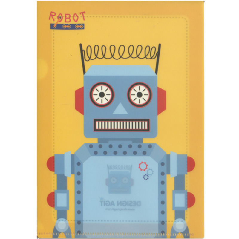 [기성]A5 1단 스티커보관화일_로봇A 스피릿 이미지 2