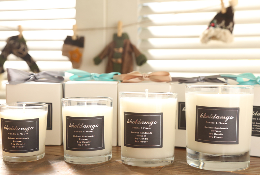 Soy Candle Gifts Handmade Moisture Removal Odor