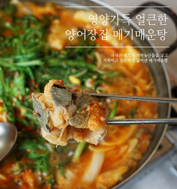푸드윈도 : 네이버쇼핑 맛집쿠킹 / 30년 윤씨네양어장집 메기매운탕 2~3인