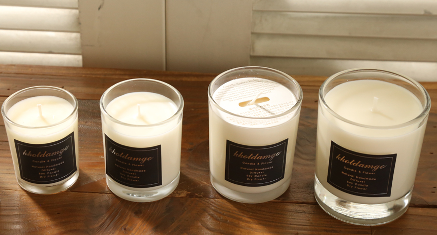 Soy Candle Gifts Handmade Moisture Removal Odor