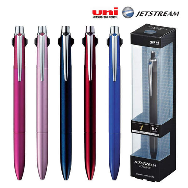 유니볼 제트스트림 프라임 0.5 0.7mm 고급 3색볼펜 리필심 - 상세 이미지 2