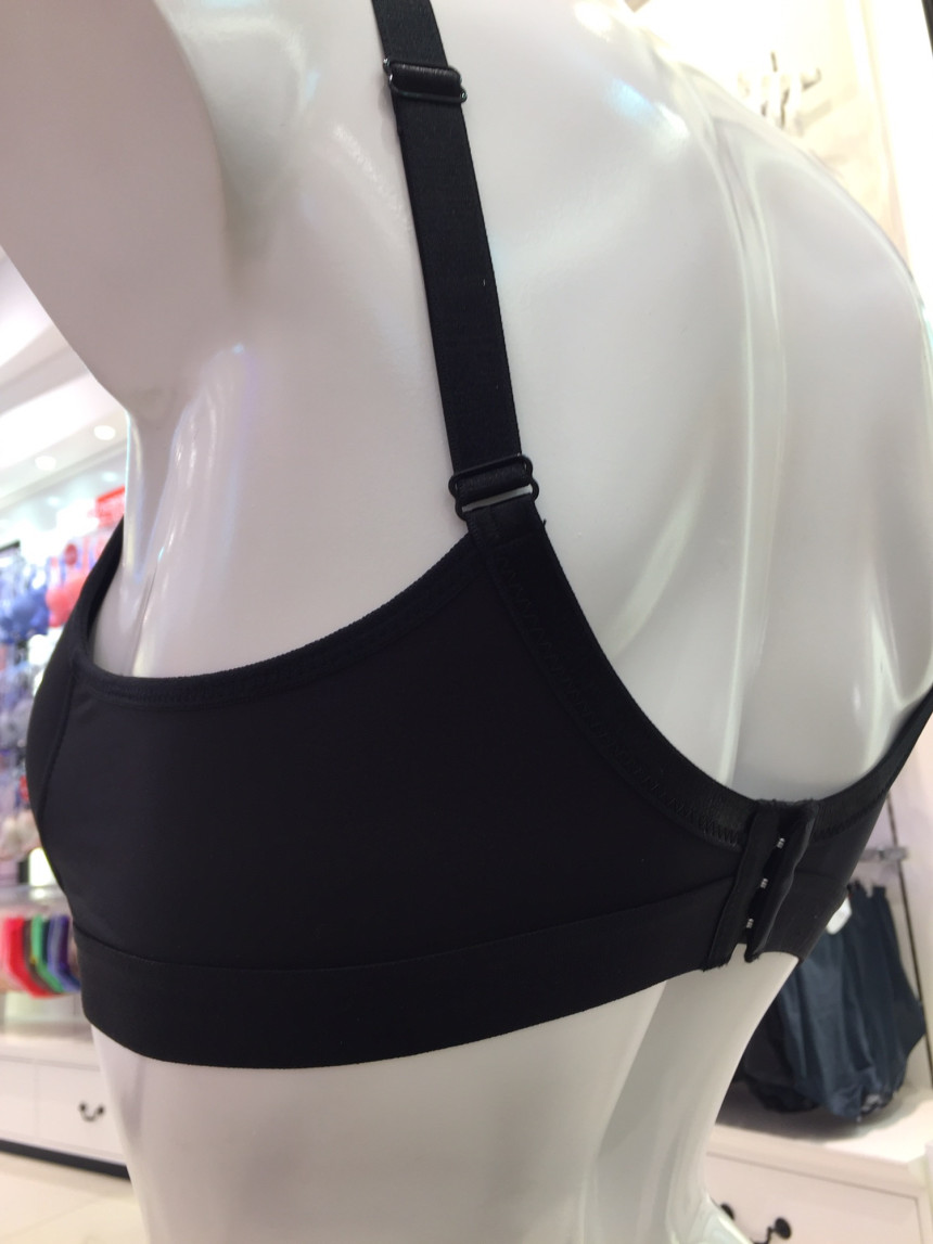 Venus V-fit out-of-band sports bra black VBRS114 B