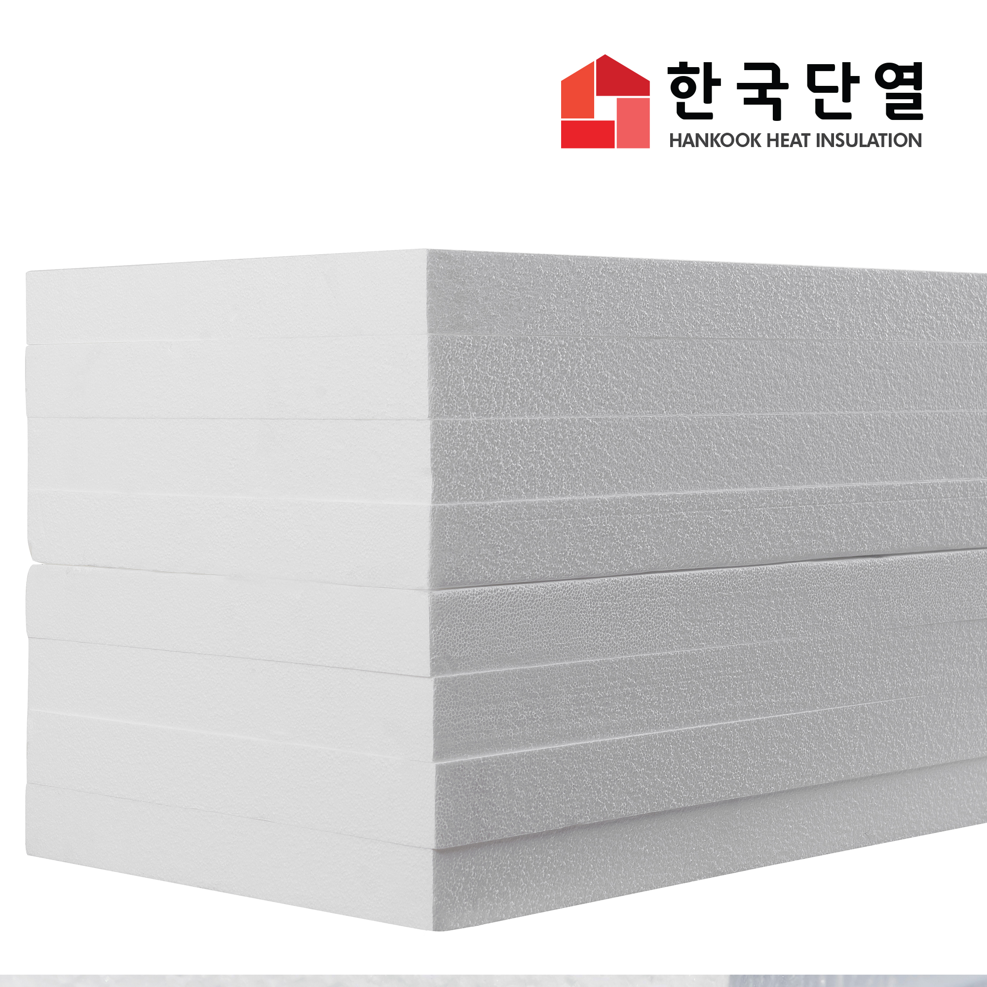 한국단열 KS 백색 스티로폼(3호 50T 430X430 3장)비드법 EPS 단열재 아이소핑크 조각용 미술용