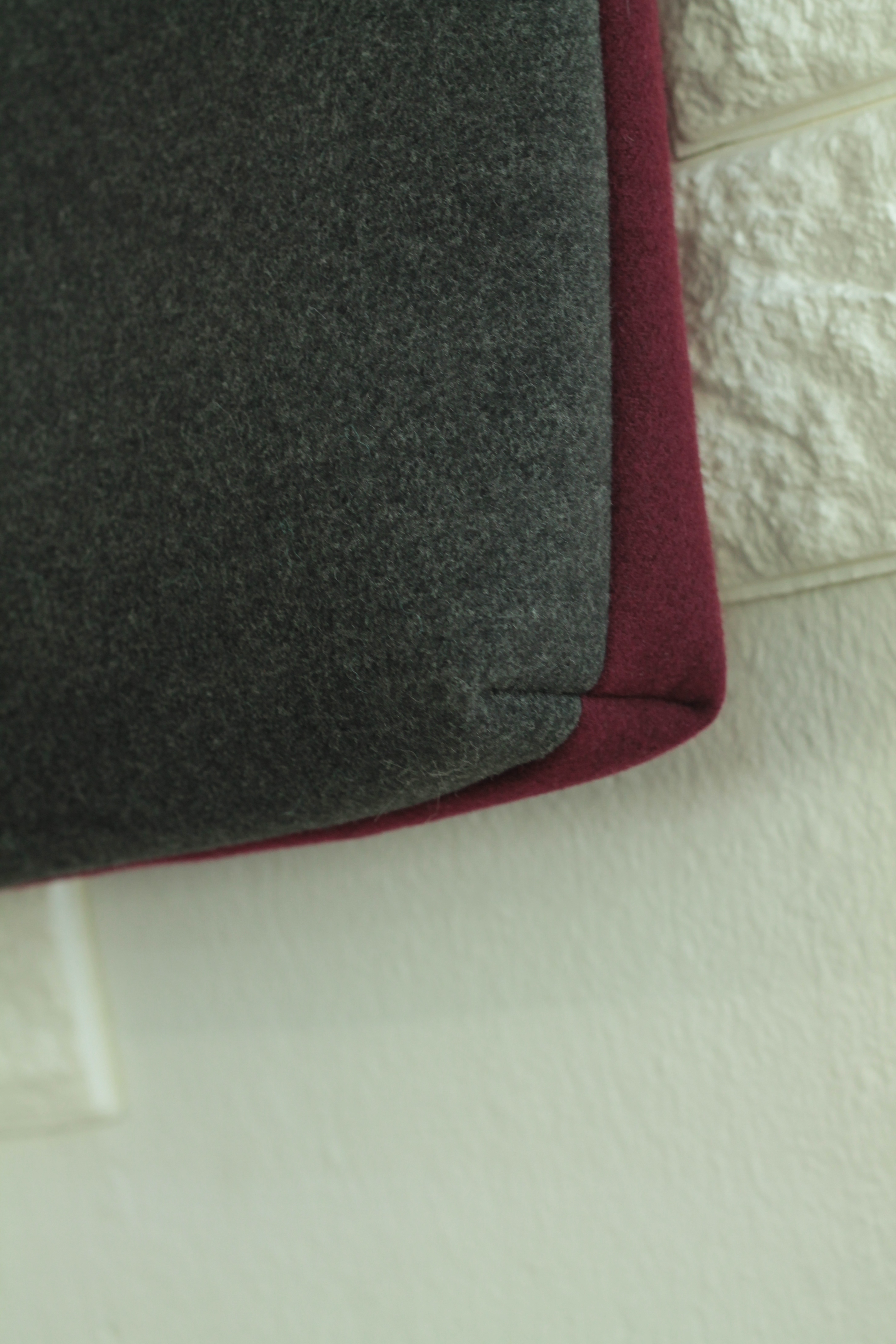 TOTE ECO SHOPPING TRAVEL wool eco bag with lip bag