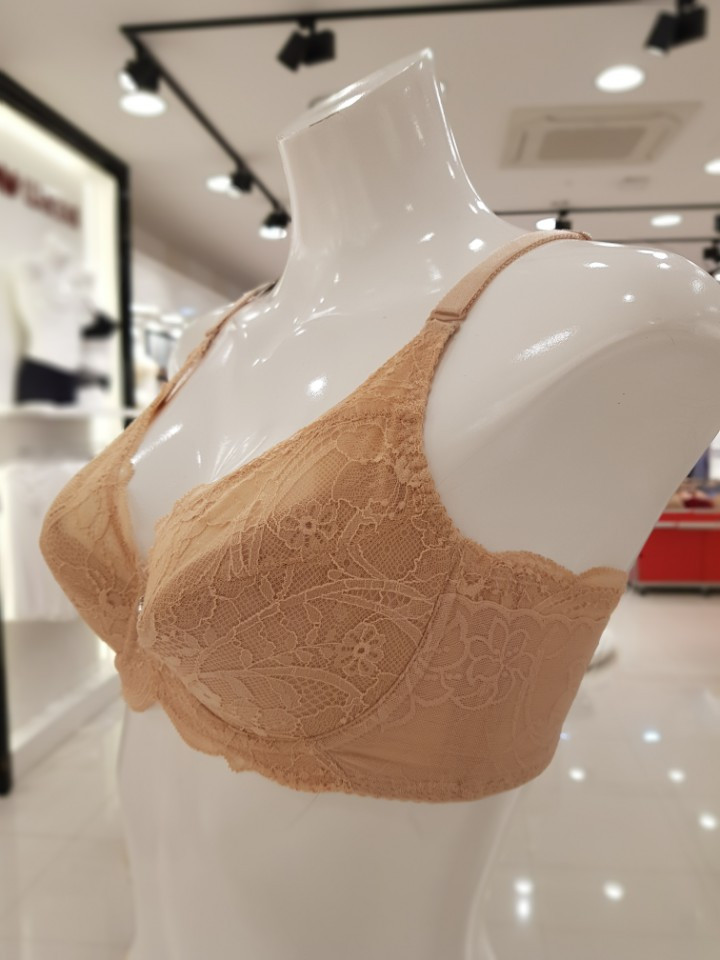 Venus Double Wing Functional Full Cup Beige Bra VG