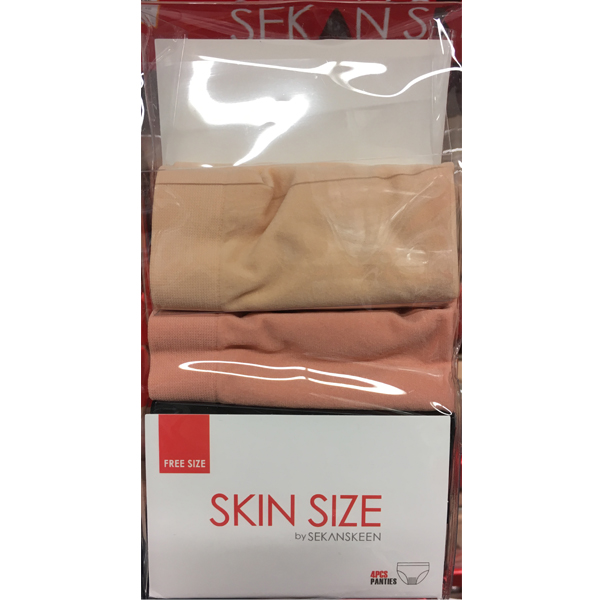 Big Market Second Skin Women's Panties Free Siz