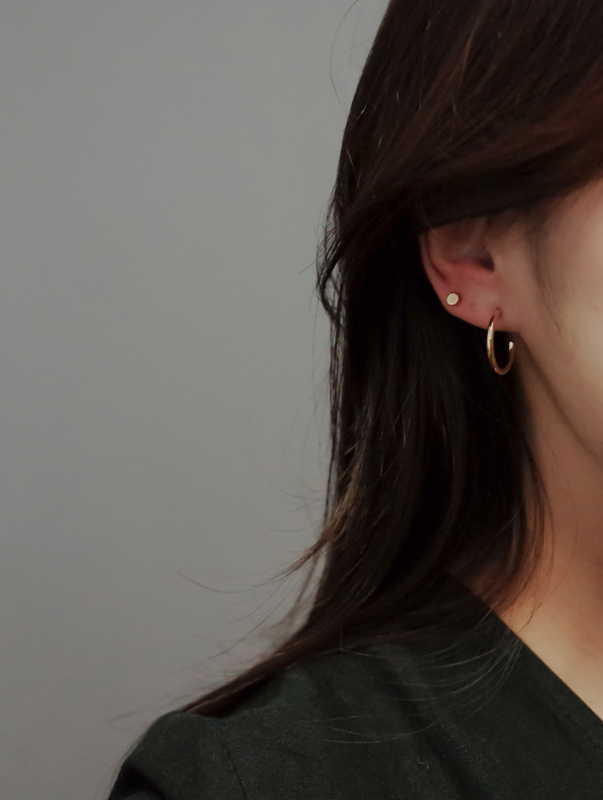 Bebe Heart 8SET Daily Simple Earrings Stylish Uniq