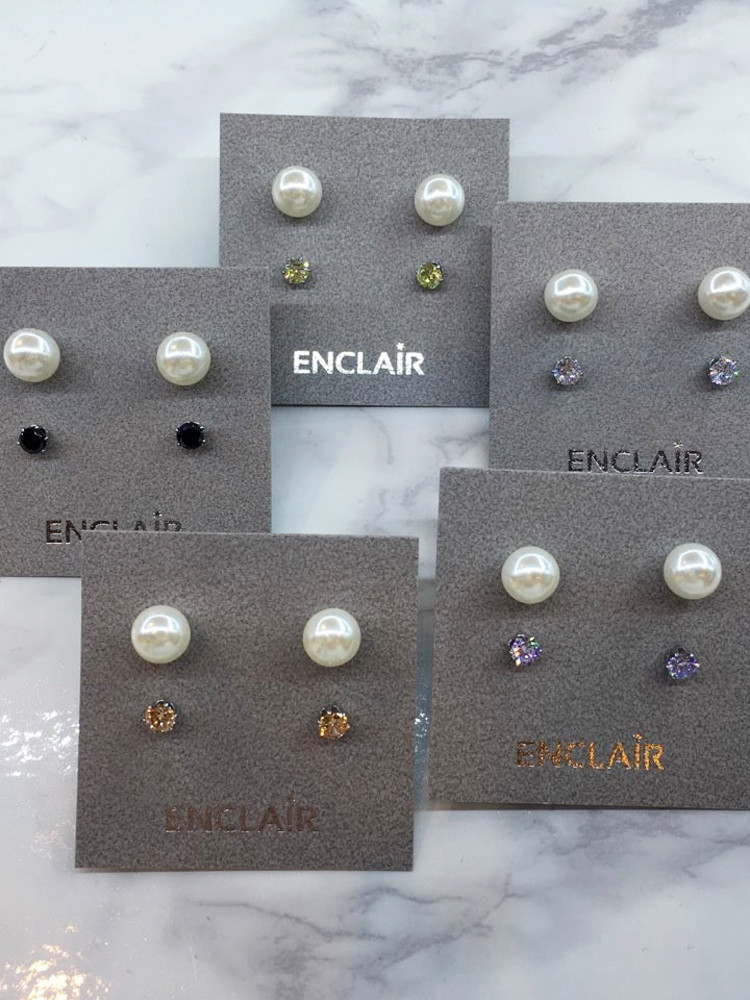 <b><p>En Clare Pel Czech Republic Zirconia 4 pies</p></b><b><p>円クレア 真珠 チェコ キュービック ジルコニア 4ピース イヤリング EN2175821EG25</p></b><br /><br /><p align='center'>