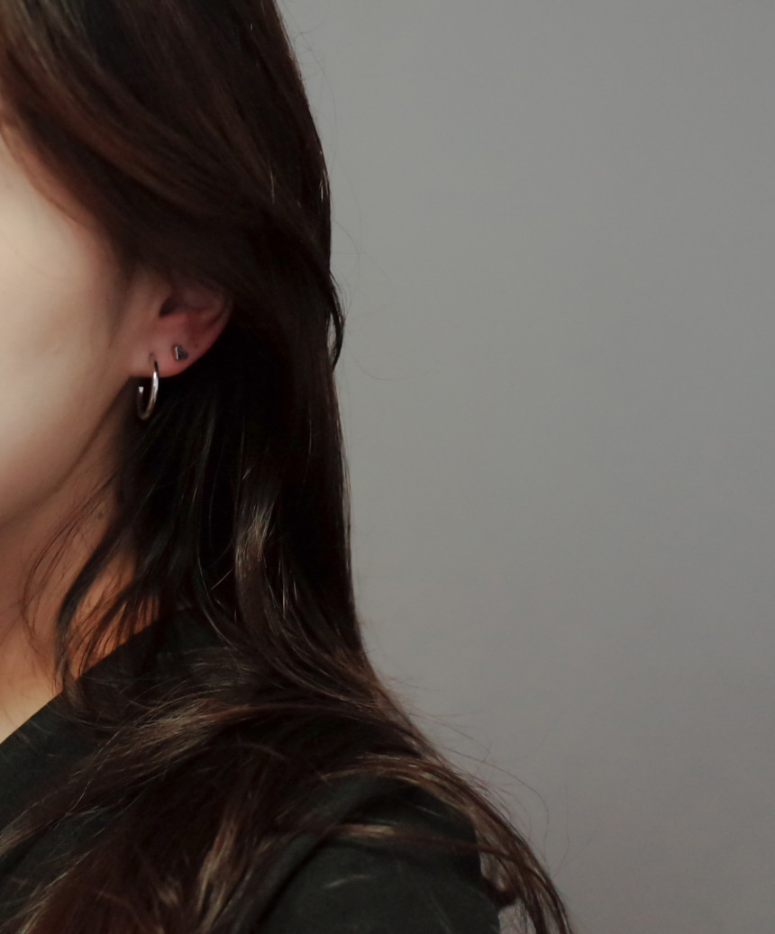 Bebe Heart 8SET Daily Simple Earrings Stylish Uniq