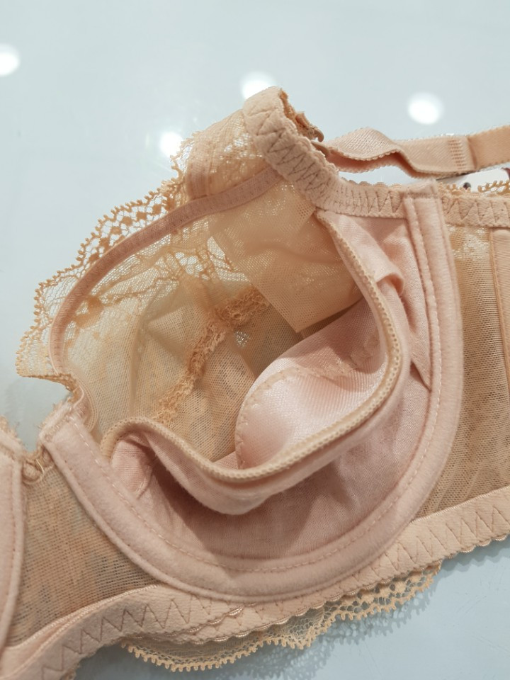 Venus Double Wing Functional Full Cup Beige Bra VG