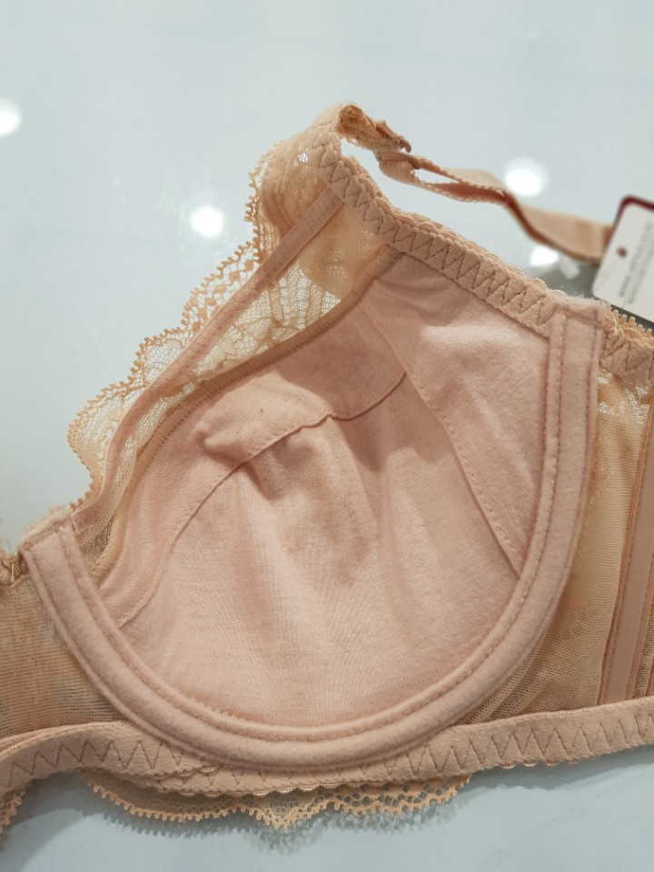 Venus Double Wing Functional Full Cup Beige Bra VG