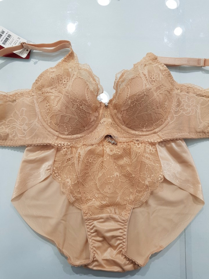 Venus Double Wing Functional Full Cup Beige Bra VG