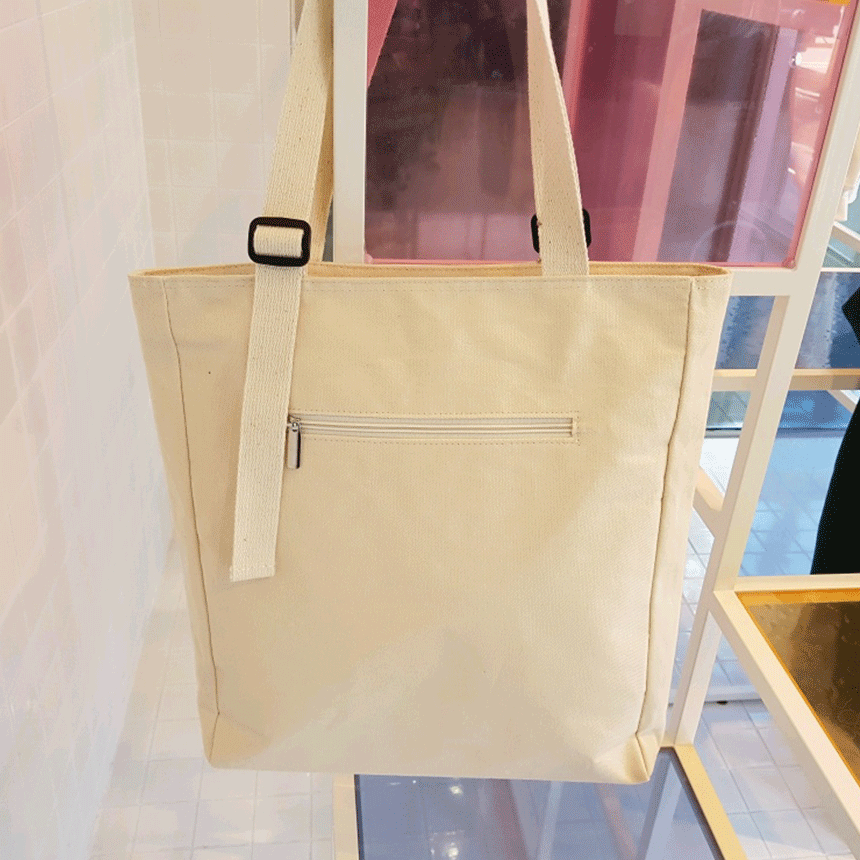 TOTE ECO SHOPPING TRAVEL Eco-bag embroidered Frank