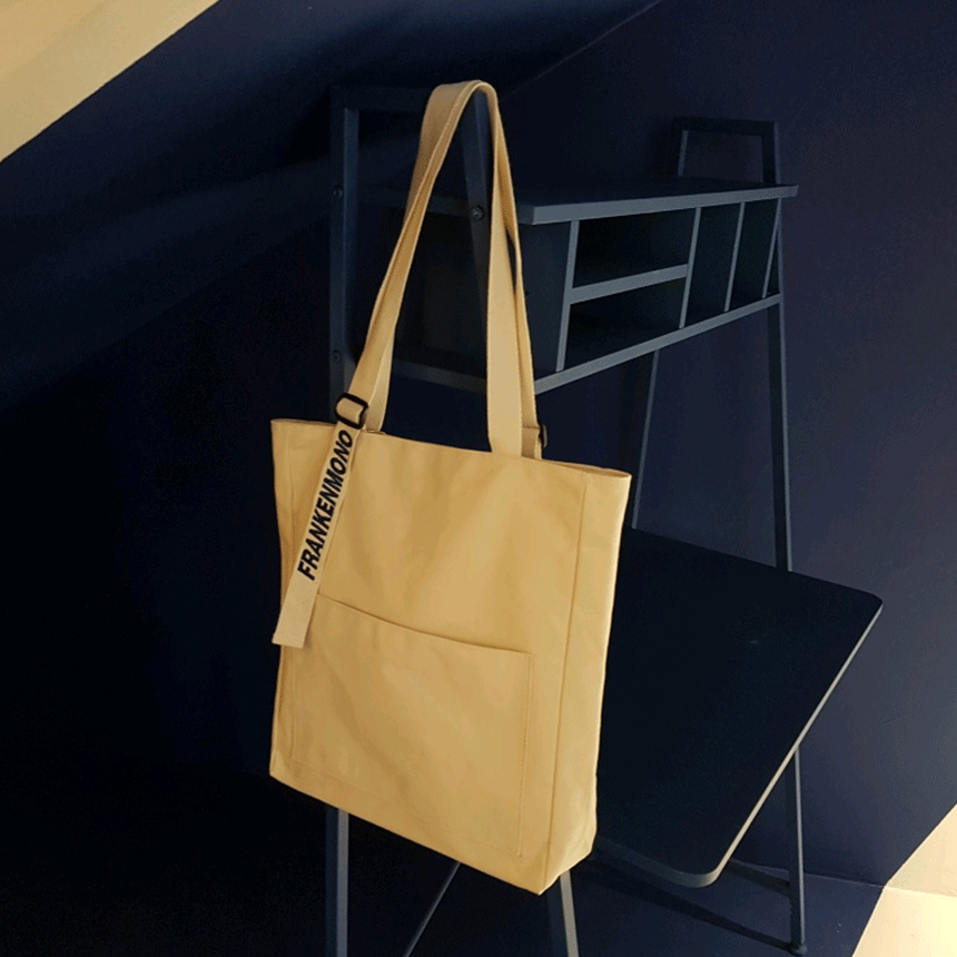 TOTE ECO SHOPPING TRAVEL Eco-bag embroidered Frank