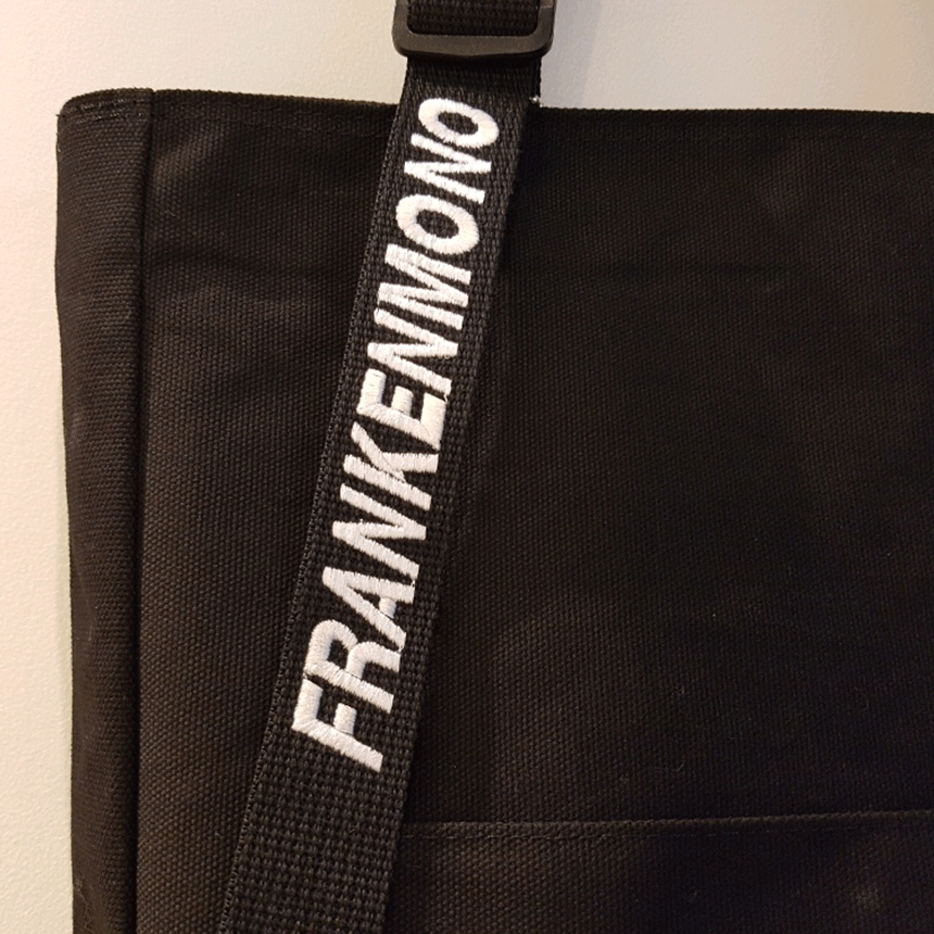 TOTE ECO SHOPPING TRAVEL Eco-bag embroidered Frank
