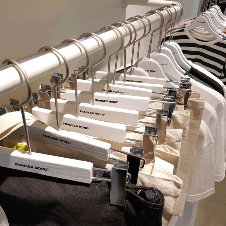 TOTE ECO SHOPPING TRAVEL Eco-bag embroidered Frank