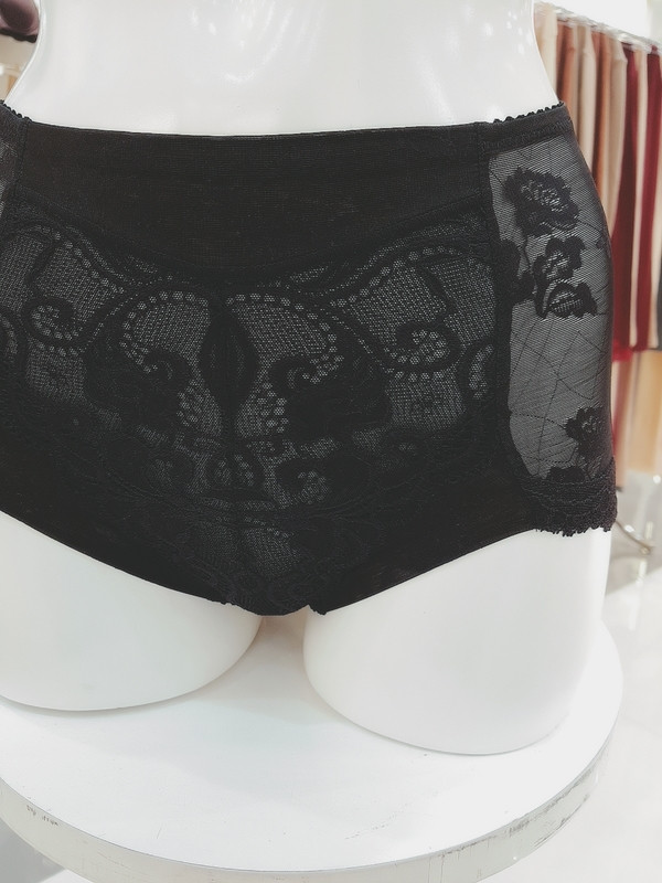 Wacoal Black Wacoal Satin Soft girdle panties WGR2