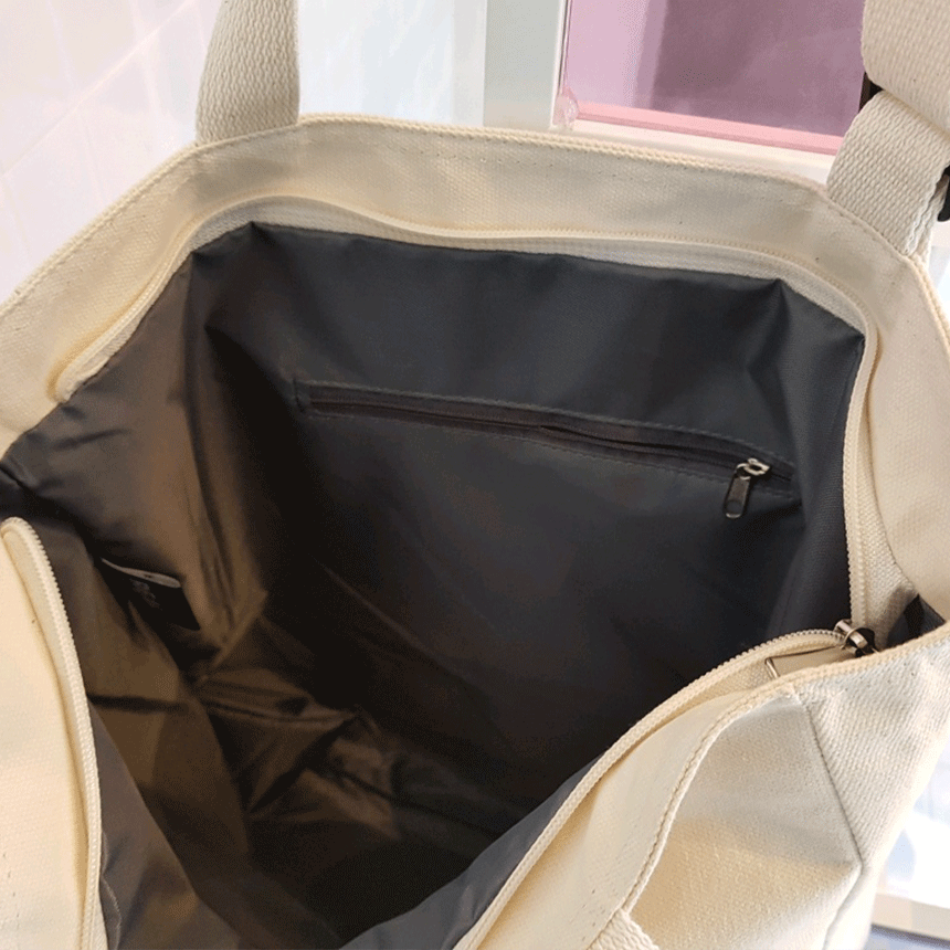 TOTE ECO SHOPPING TRAVEL Eco-bag embroidered Frank