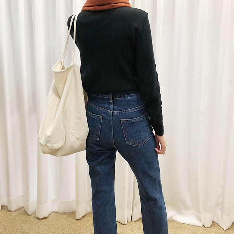 TOTE ECO SHOPPING TRAVEL Big Size Canvas Eco Bag B