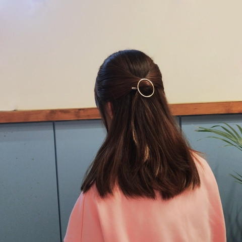 Hair Accessories Minimally Semi-round Hairpins