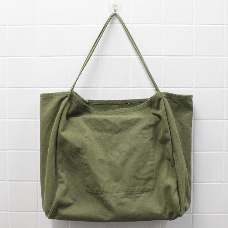 TOTE ECO SHOPPING TRAVEL Big Size Canvas Eco Bag B