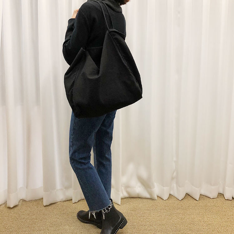 TOTE ECO SHOPPING TRAVEL Big Size Canvas Eco Bag B