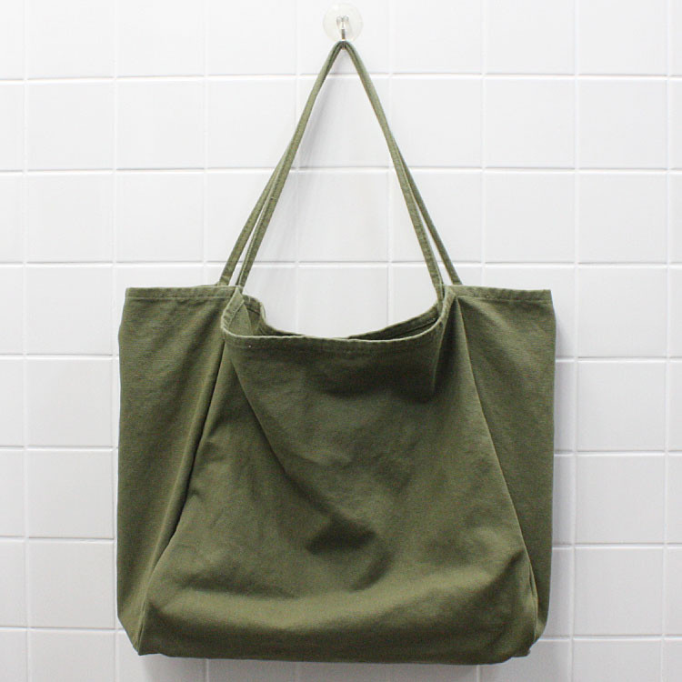 TOTE ECO SHOPPING TRAVEL Big Size Canvas Eco Bag B
