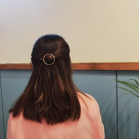 Hair Accessories Minimally Semi-round Hairpins