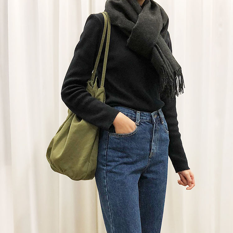 TOTE ECO SHOPPING TRAVEL Big Size Canvas Eco Bag B