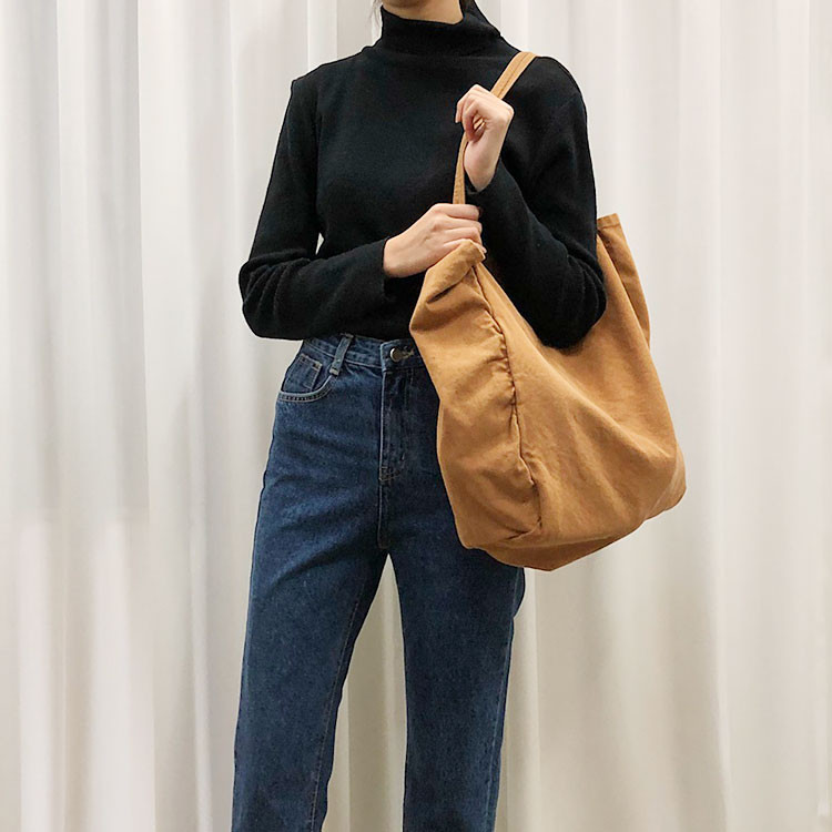 TOTE ECO SHOPPING TRAVEL Big Size Canvas Eco Bag B