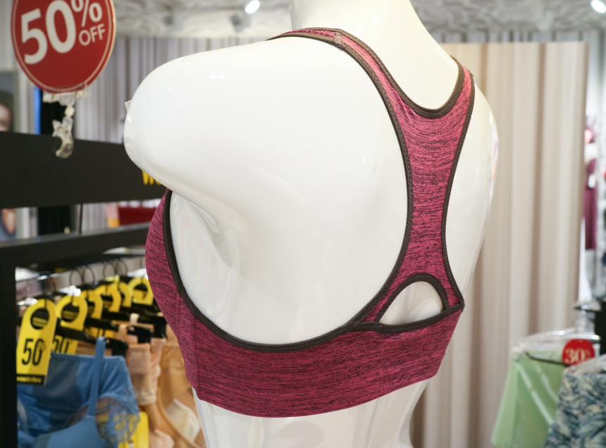 Wonder Bra 7C17 melancholy pink sport comfortable 