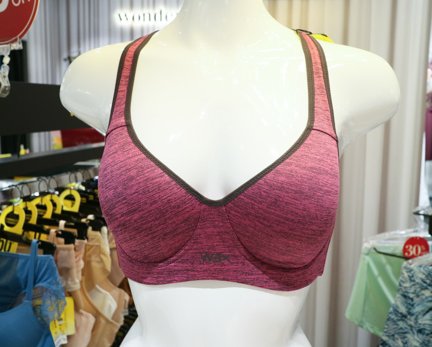 Wonder Bra 7C17 melancholy pink sport comfortable 