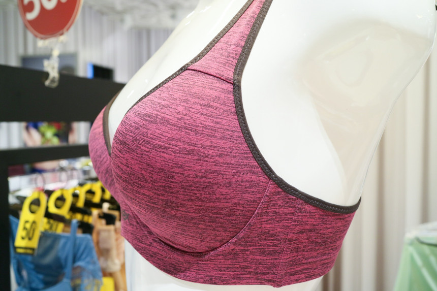 Wonder Bra 7C17 melancholy pink sport comfortable 