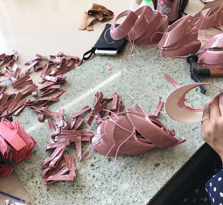 Fleet shoes Key ring Glamor girlfriend gift presen