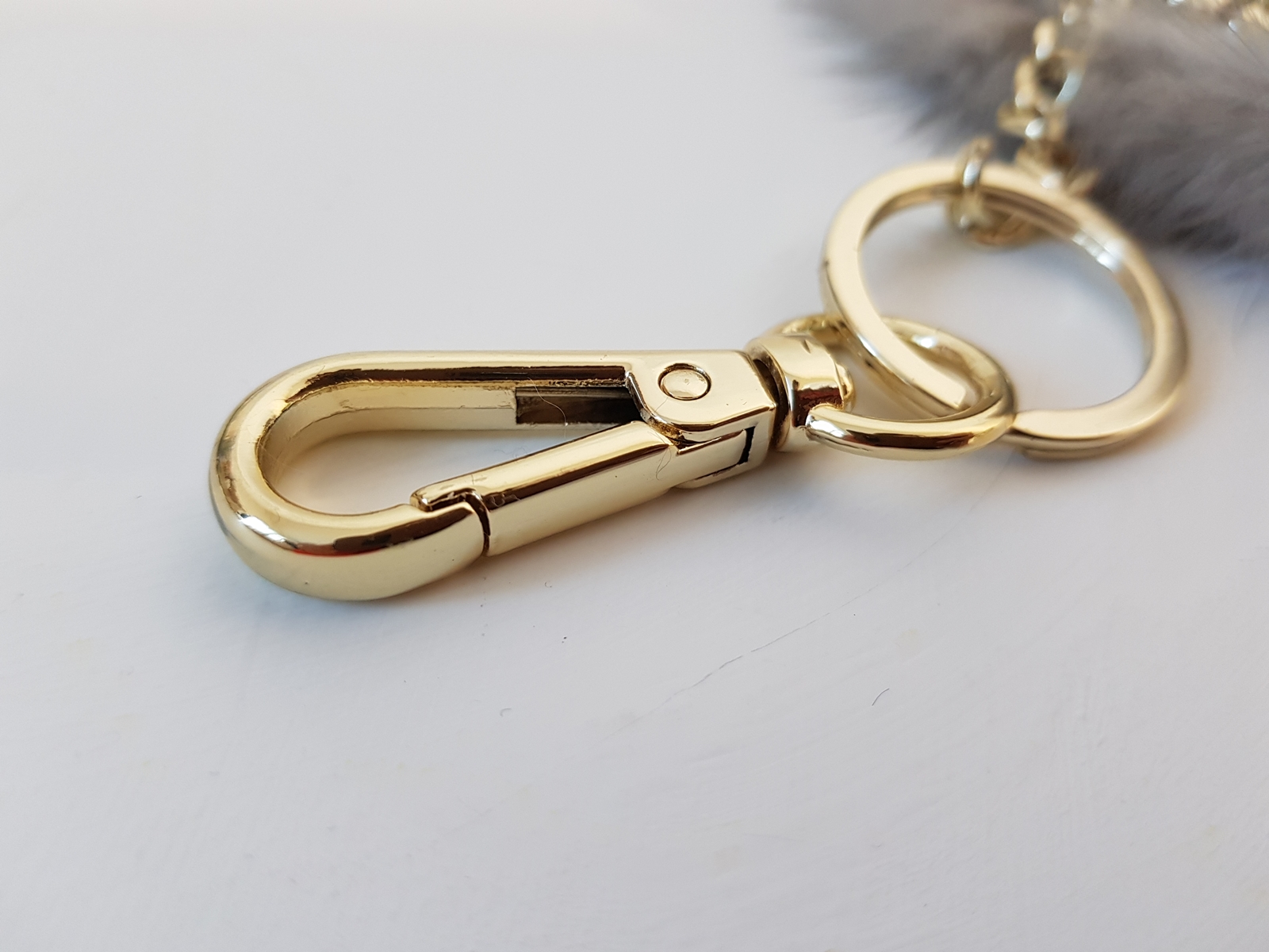 Mink coat Key ring key holder Fox gift