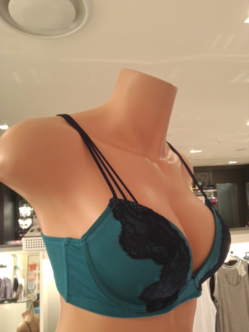 Triumph Para Luxurious Green Bra CPBR012H