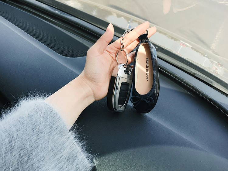 Fleet shoes Key ring Glamor girlfriend gift presen