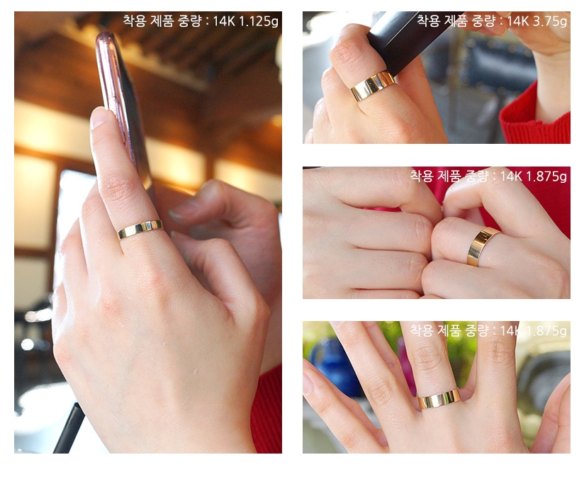 <b><p>14k 18k Flat ring Layered fendship couple</p></b><b><p>14k 18k 坪リング 重ね着 友情 カップル 民間資本 1.875g</p></b><br /><br /><p align='center'>