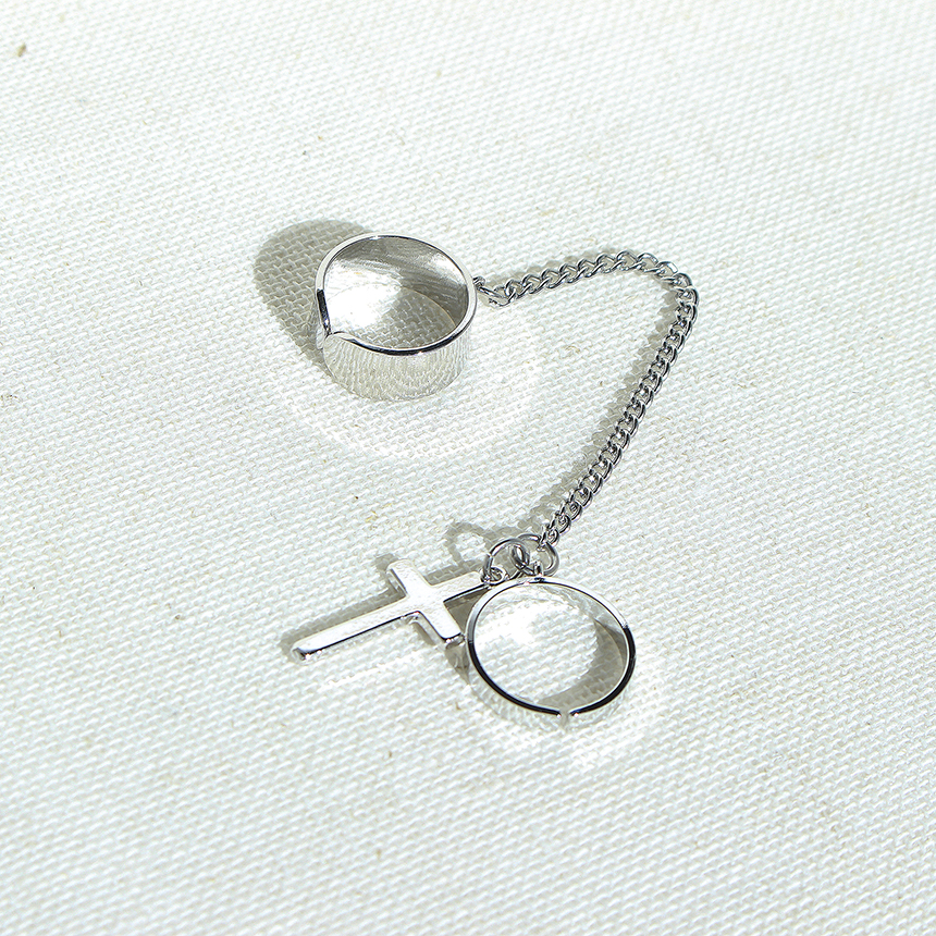 <b><p>chain sckles Cross Rg Street Gothic Accsory</p></b><b><p>チェーン シャックル クロスリング ストリート ゴシアクセサ 特異な地 接続された</p></b><br /><br /><p align='center'>