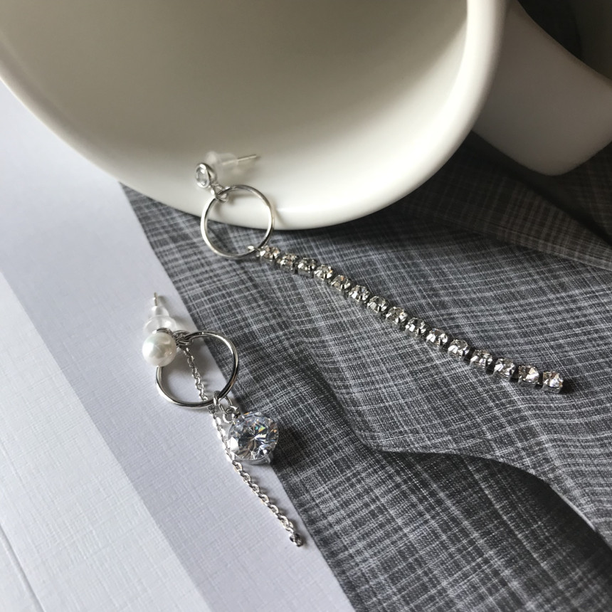 Move Circle Unleavened Drop Earrings Feminine Reco