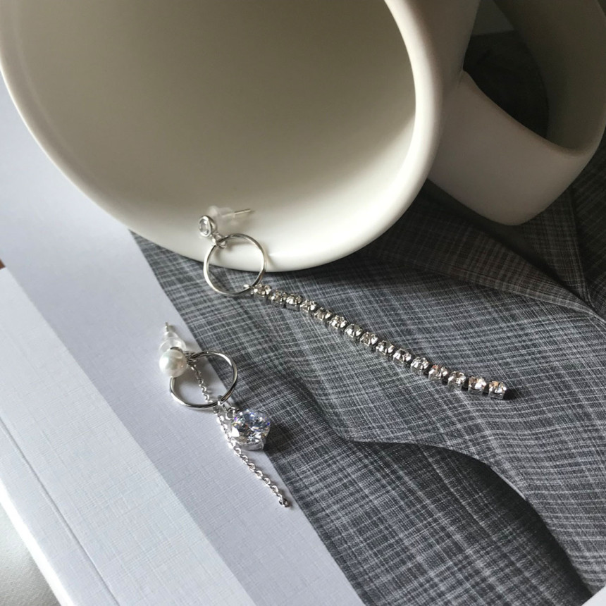 Move Circle Unleavened Drop Earrings Feminine Reco