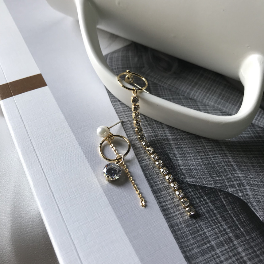 Move Circle Unleavened Drop Earrings Feminine Reco