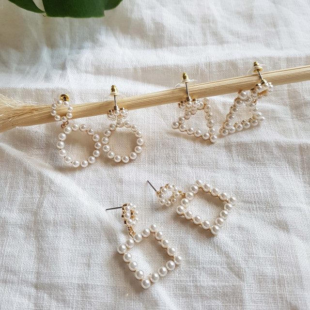 JOY COLLECTION Pearl Drop Earrings Collection 2nd