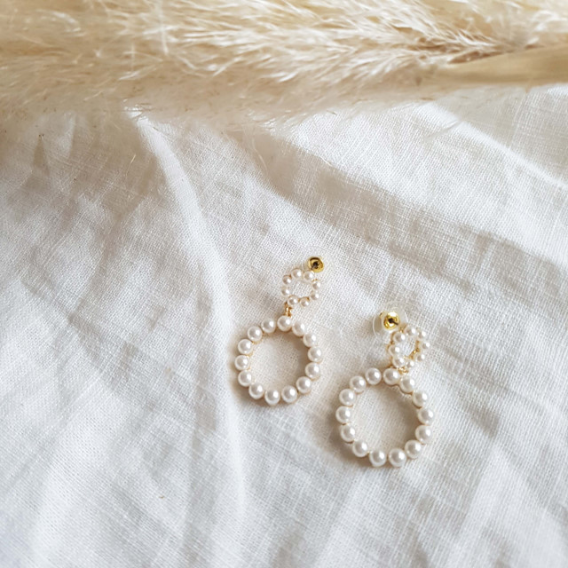 JOY COLLECTION Pearl Drop Earrings Collection 2nd