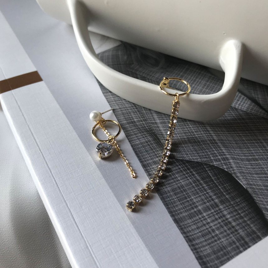 Move Circle Unleavened Drop Earrings Feminine Reco